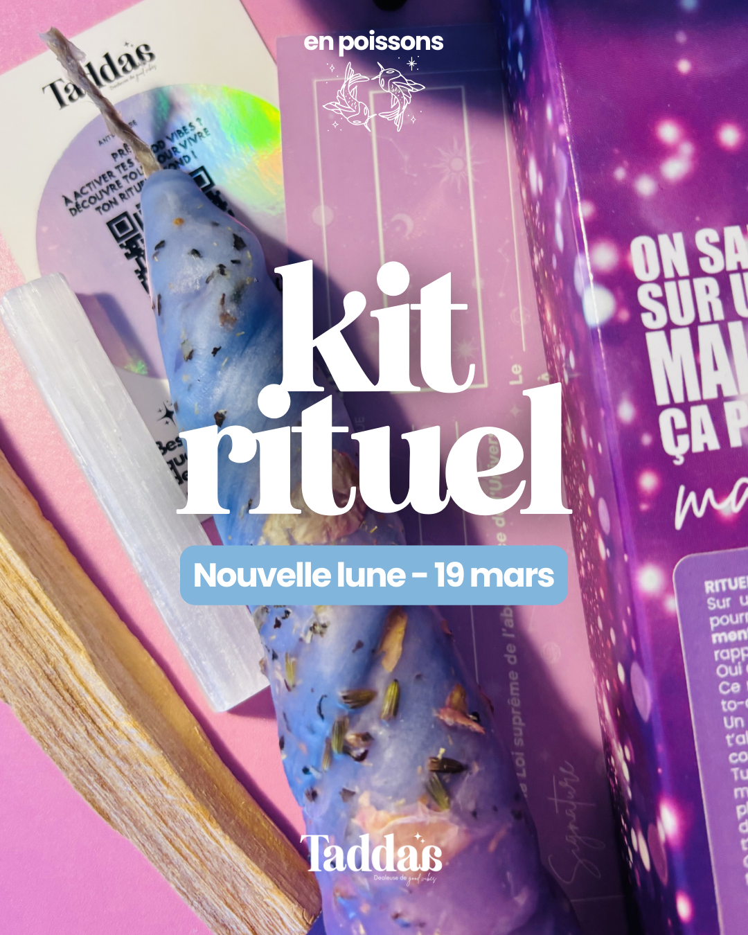 Kit Rêves Libellule – Rassemblements Primitifs – Boîte Février/mars – Neuf