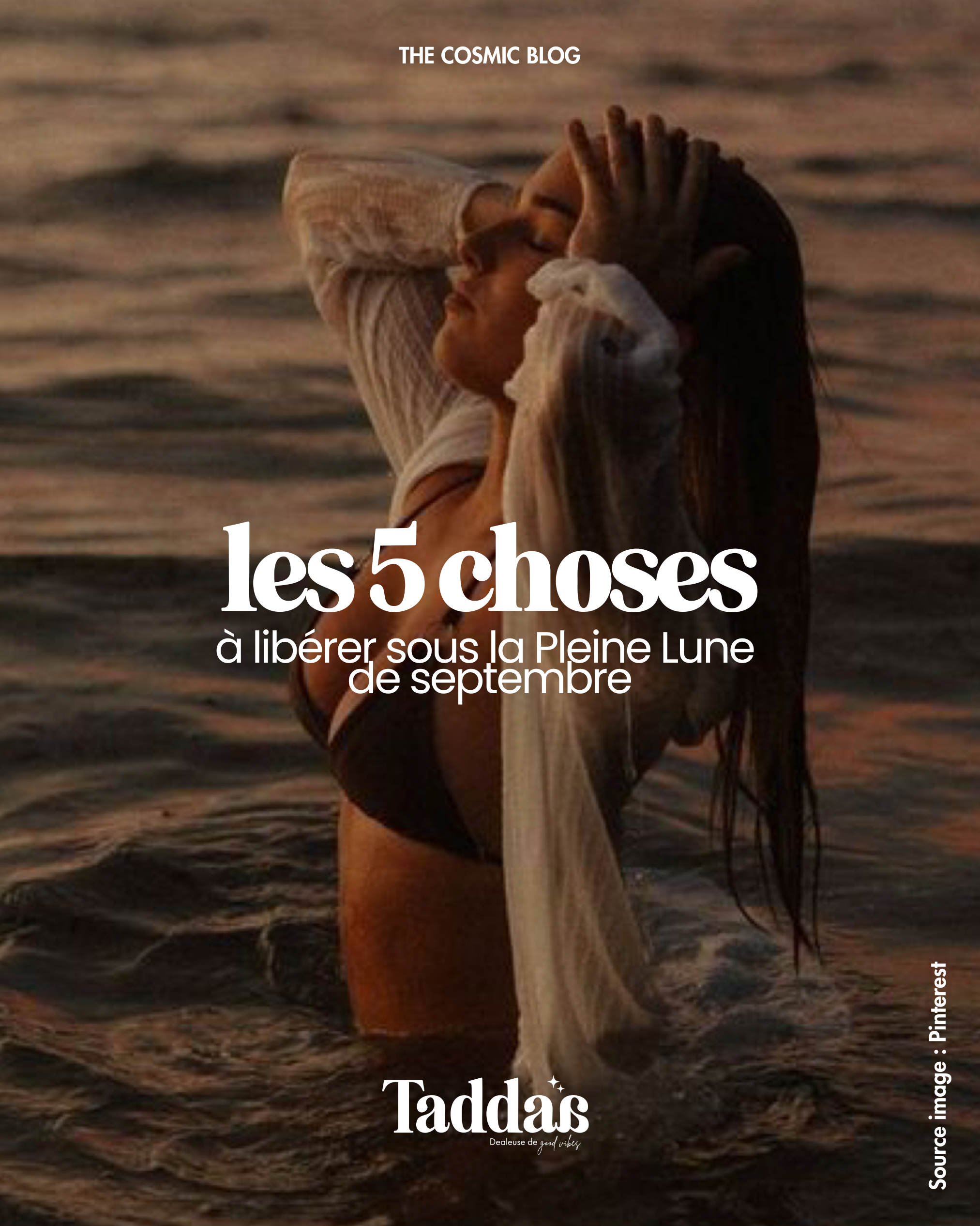 🌕 Les 5 choses à libérer sous la Pleine Lune de septembre ✨ (énergie du Poissons)