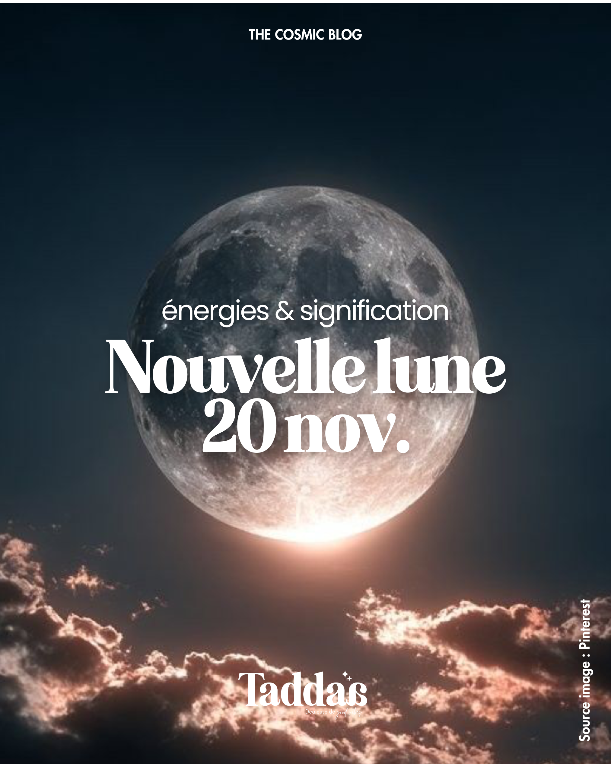 🌑 Nouvelle Lune en Scorpion – 20 novembre 2025