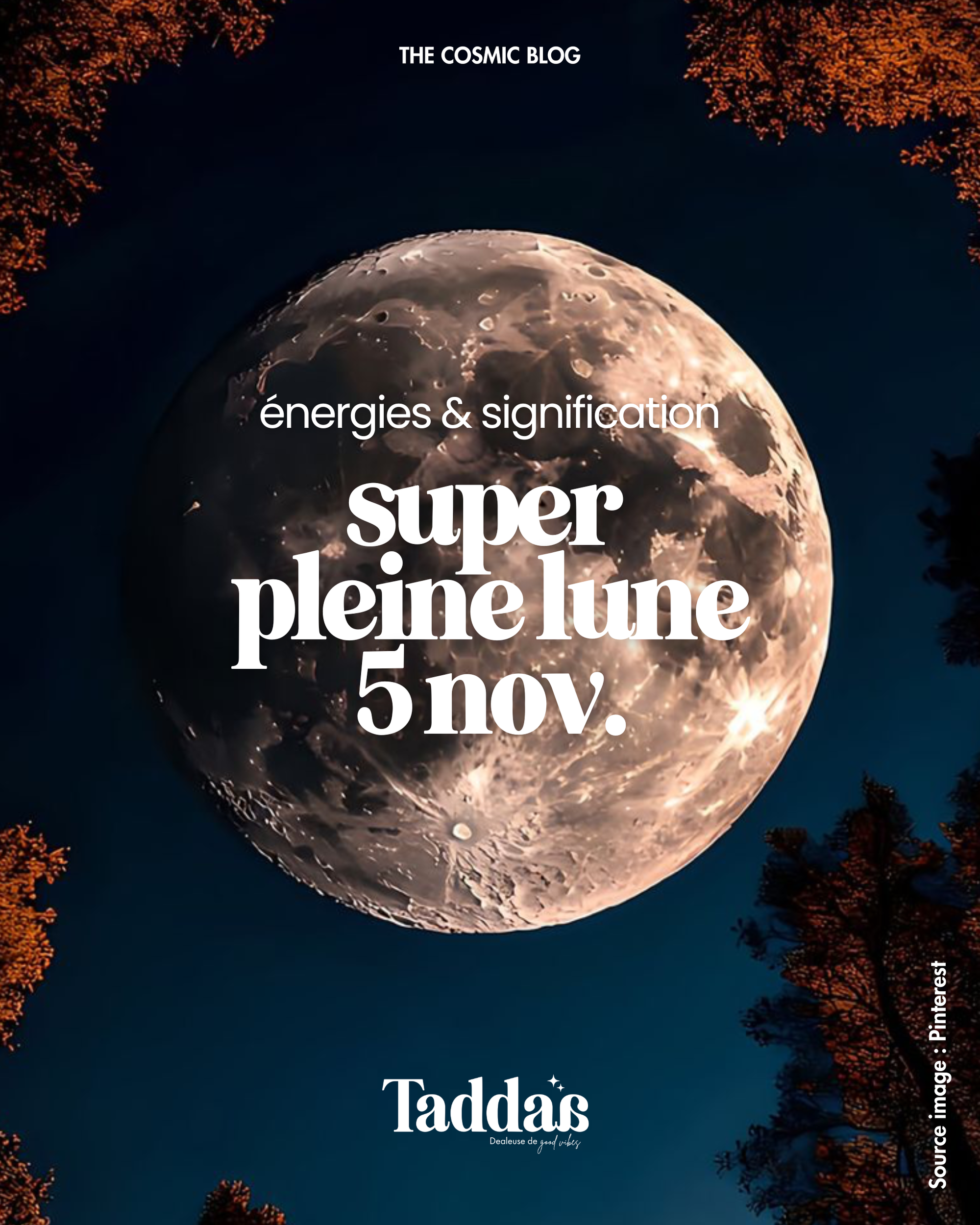 Super Pleine Lune en Taureau – énergies & signification