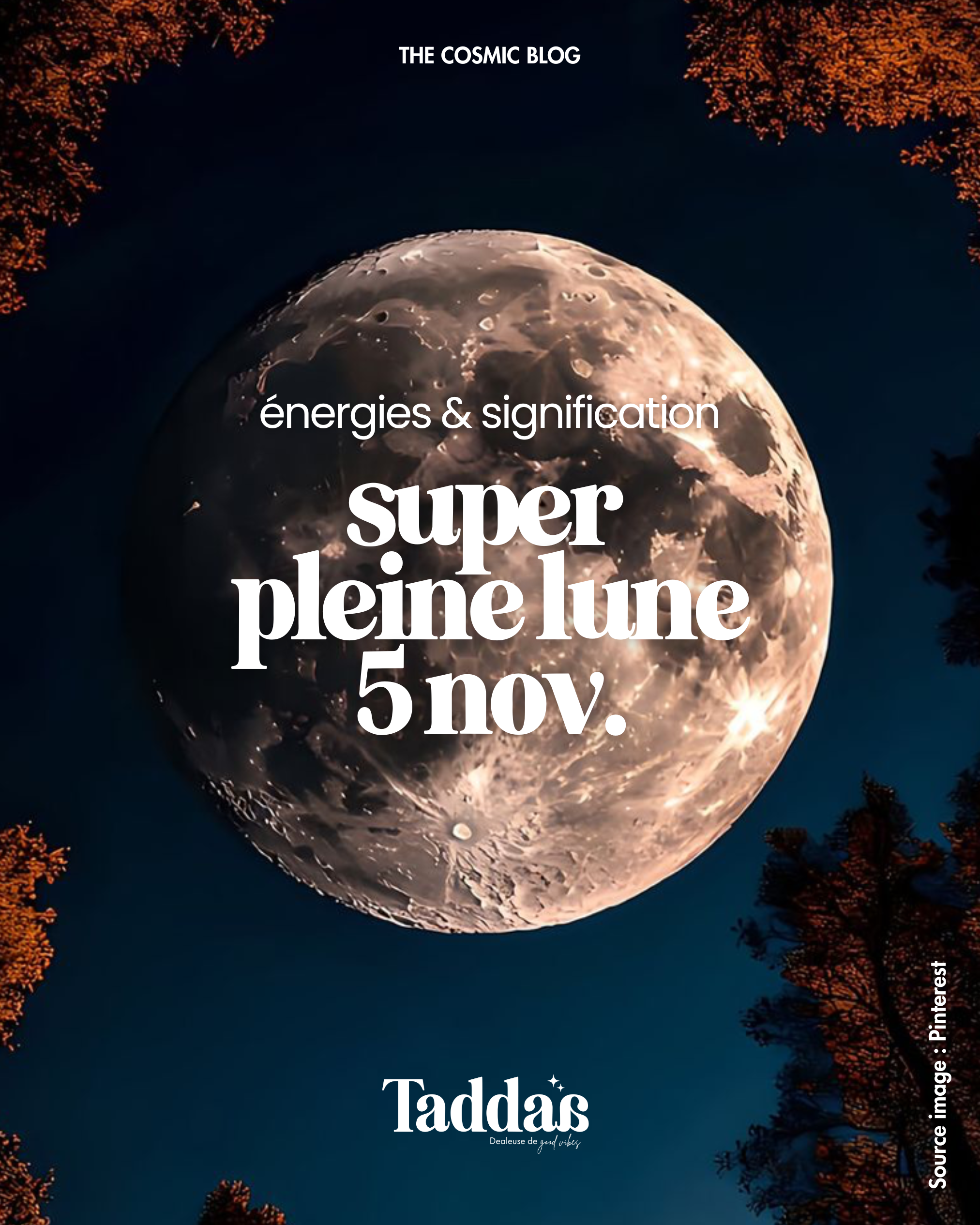Super Pleine Lune en Taureau – énergies & signification