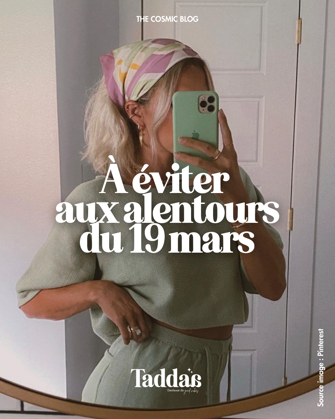 À éviter aux alentours du 19 mars