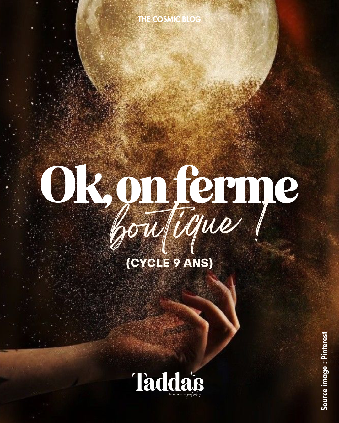 5 choses à faire pour clôturer ton cycle de 9 ans