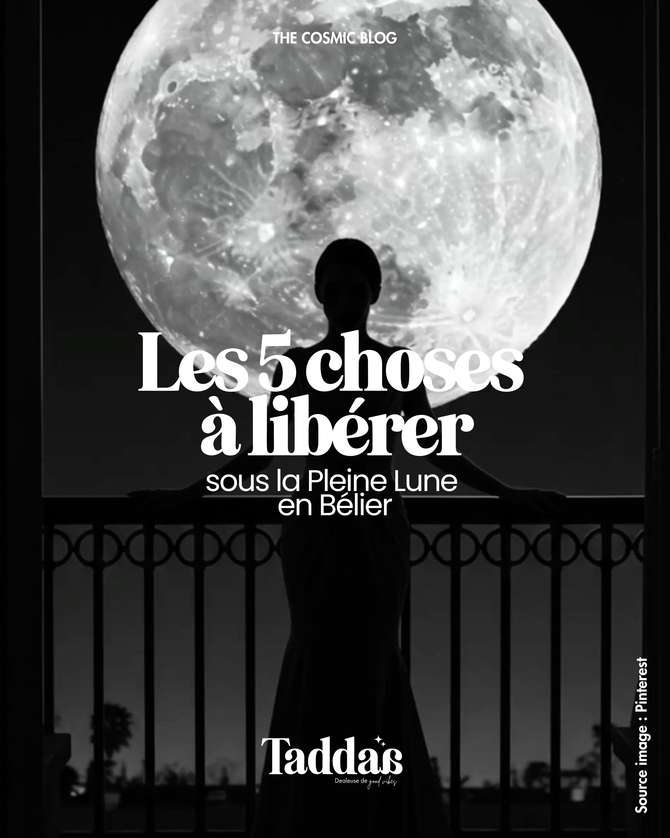 🌕🔥 Les 5 choses à libérer à la Super Pleine Lune du 7 octobre 2025