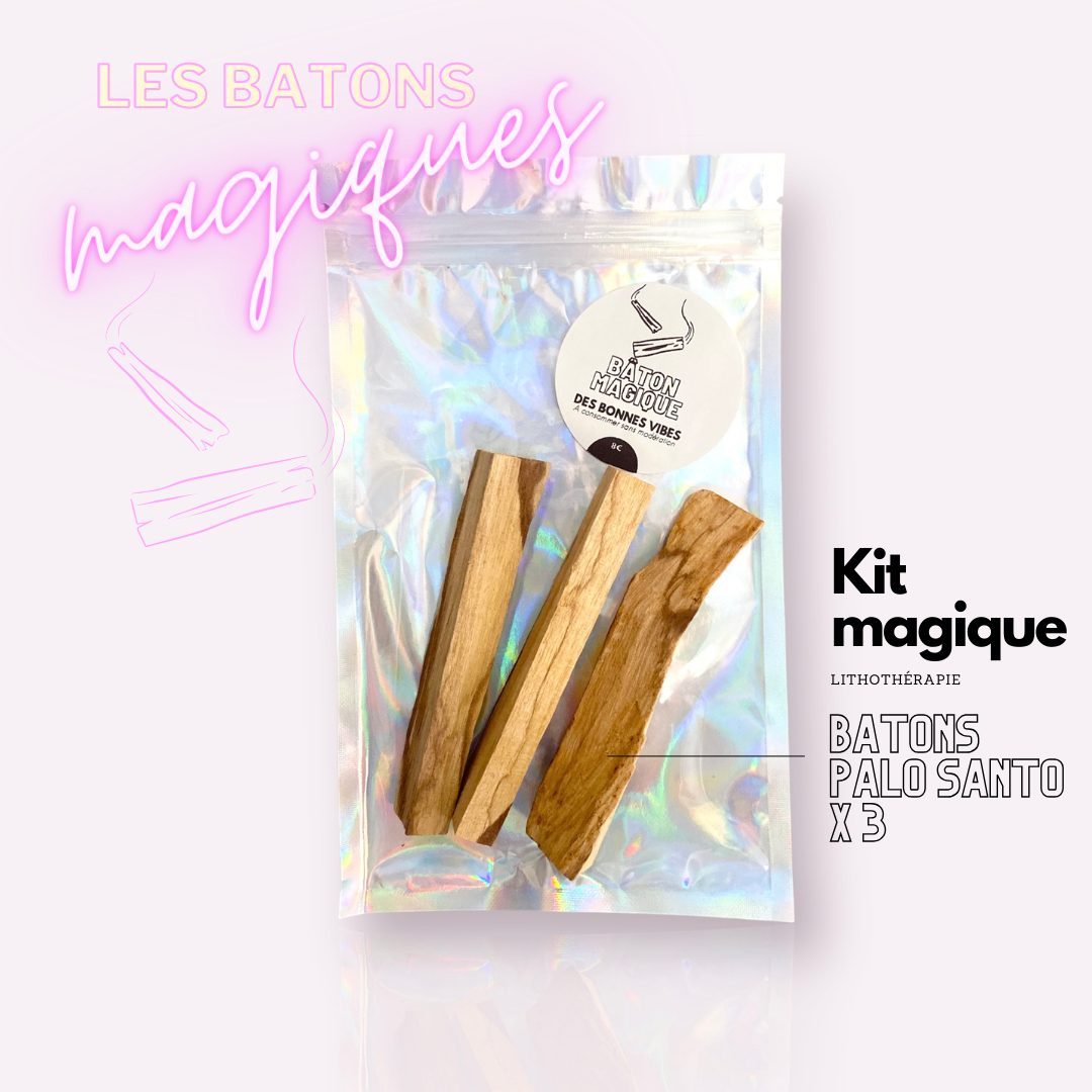 💨 Les bâtons magiques (x3) - palo santo