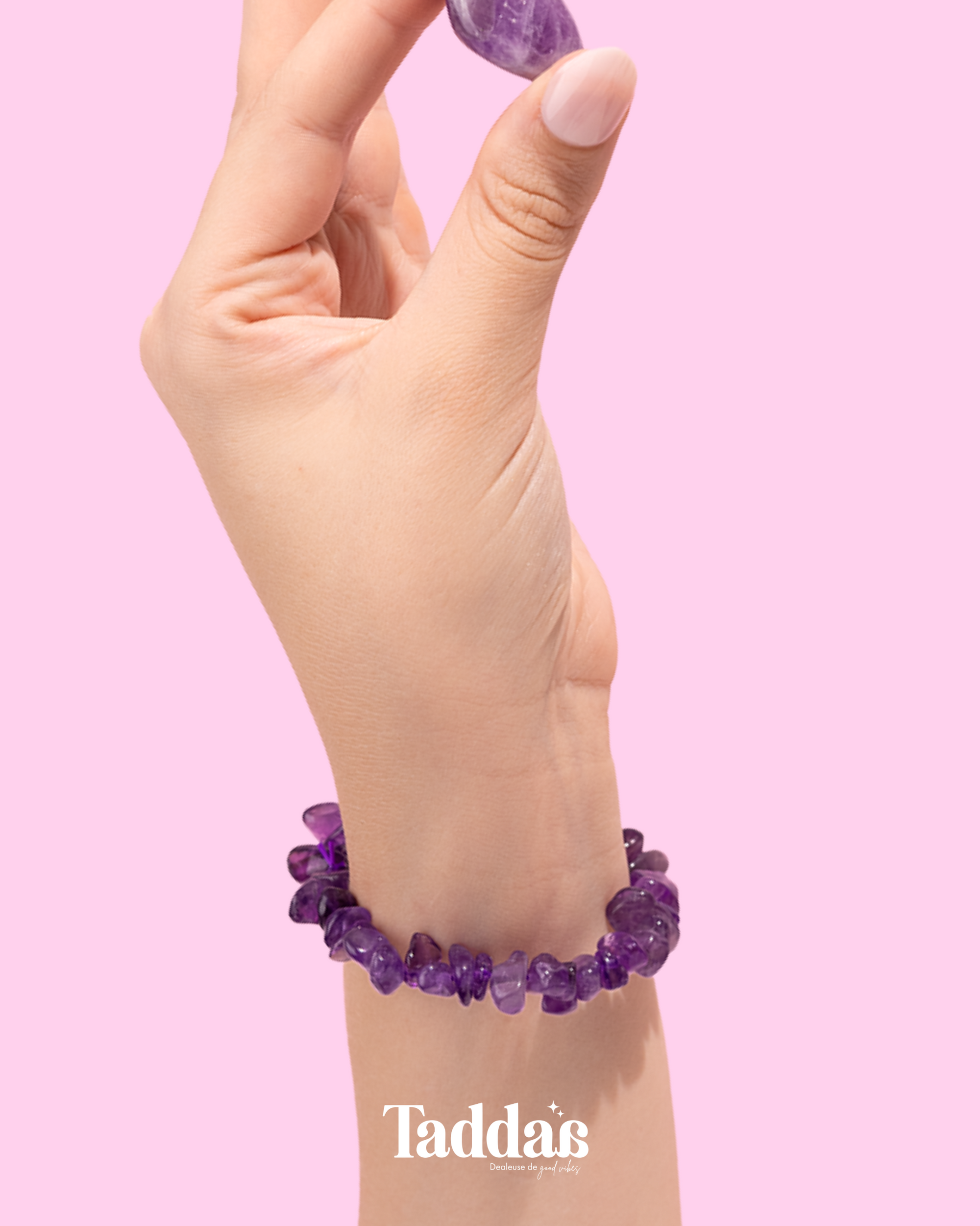 Bracelet Améthyste  -  Radar à bullshit  💜😌✨