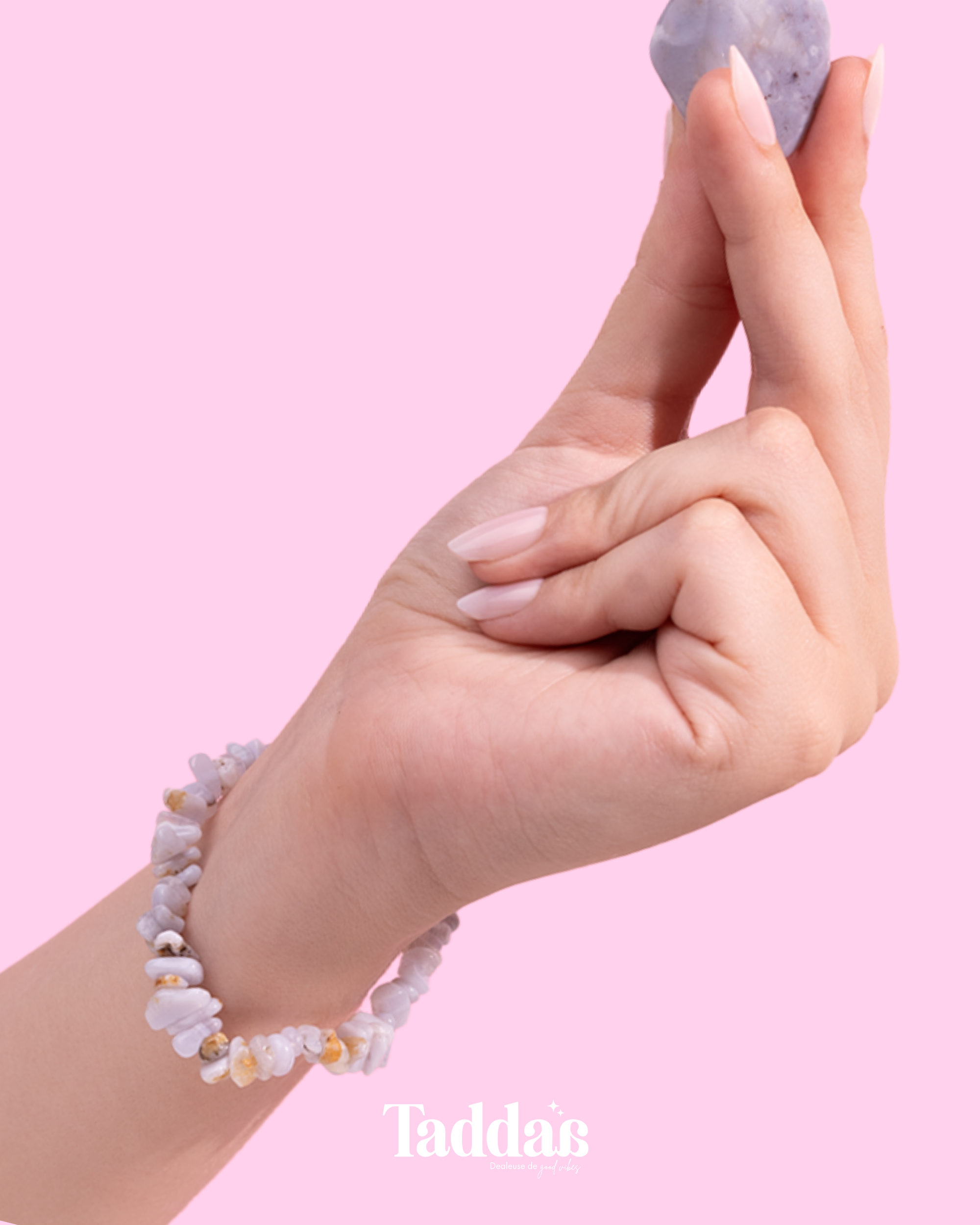 Bracelet Calcédoine - Mademoiselle Keep it Calm 🫶🎙️