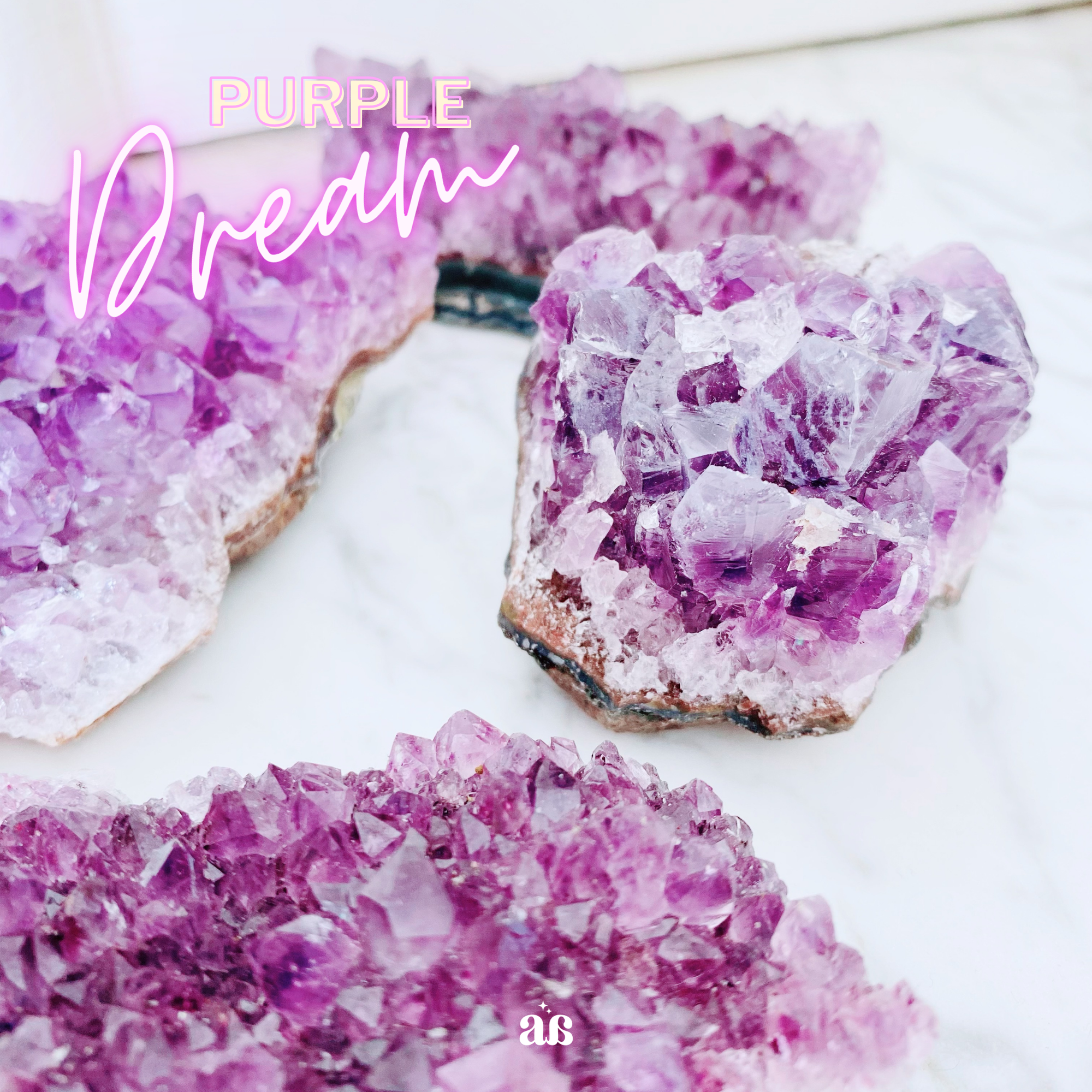 Druse magique Améthyste 💜