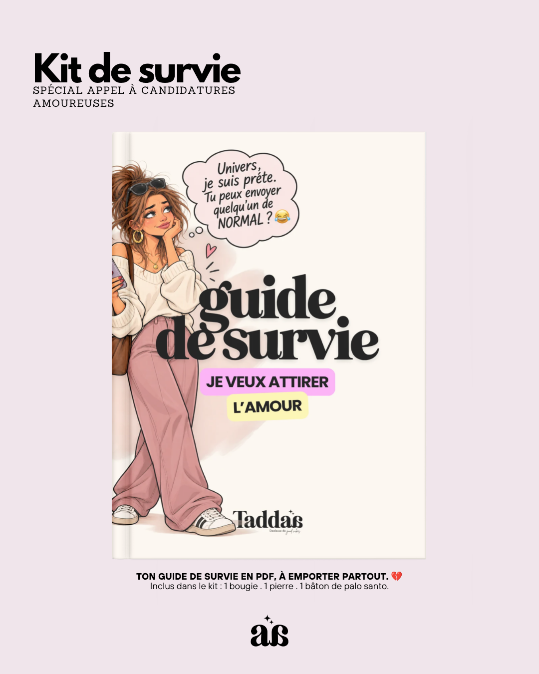 🆘 KIT DE SURVIE « JE VEUX ATTIRER L’AMOUR »