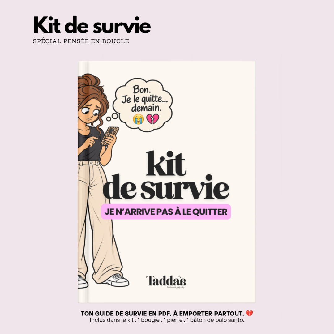 🆘 KIT DE SURVIE — RELATION TOXIQUE, JE N’ARRIVE PAS À LE QUITTER