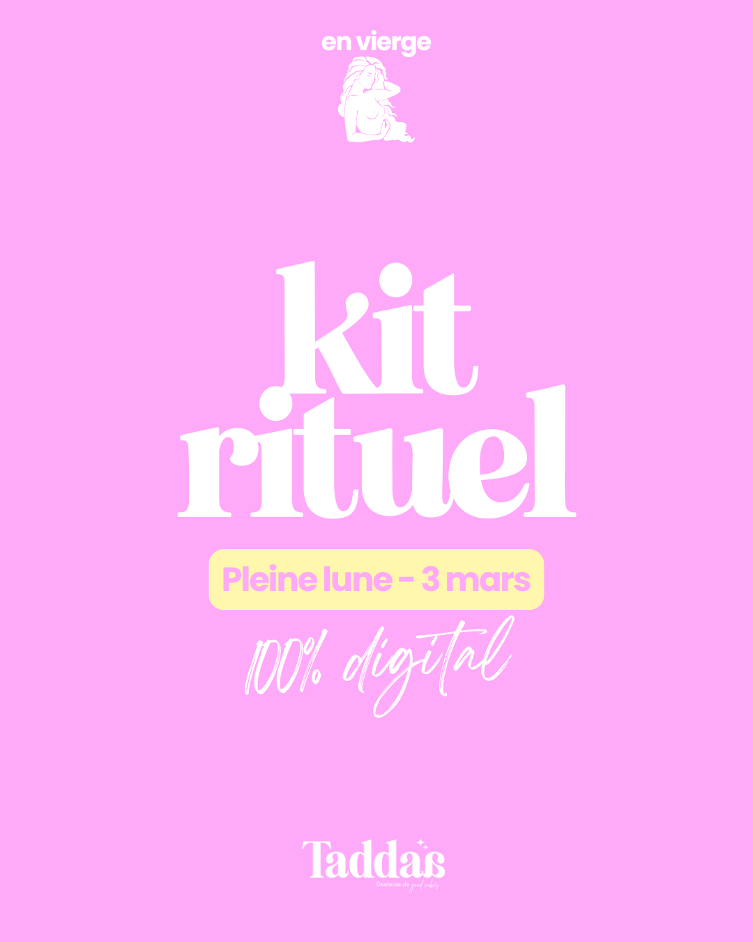 👉 Rituel Pleine Lune en Vierge (Lune de Sang) 100% digital