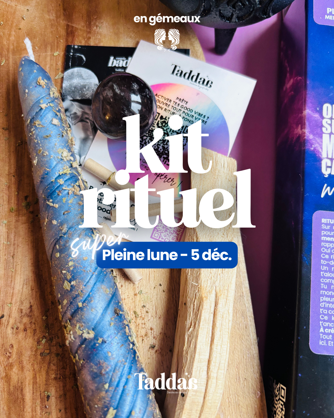 🌕✨ KIT RITUEL Pleine Lune