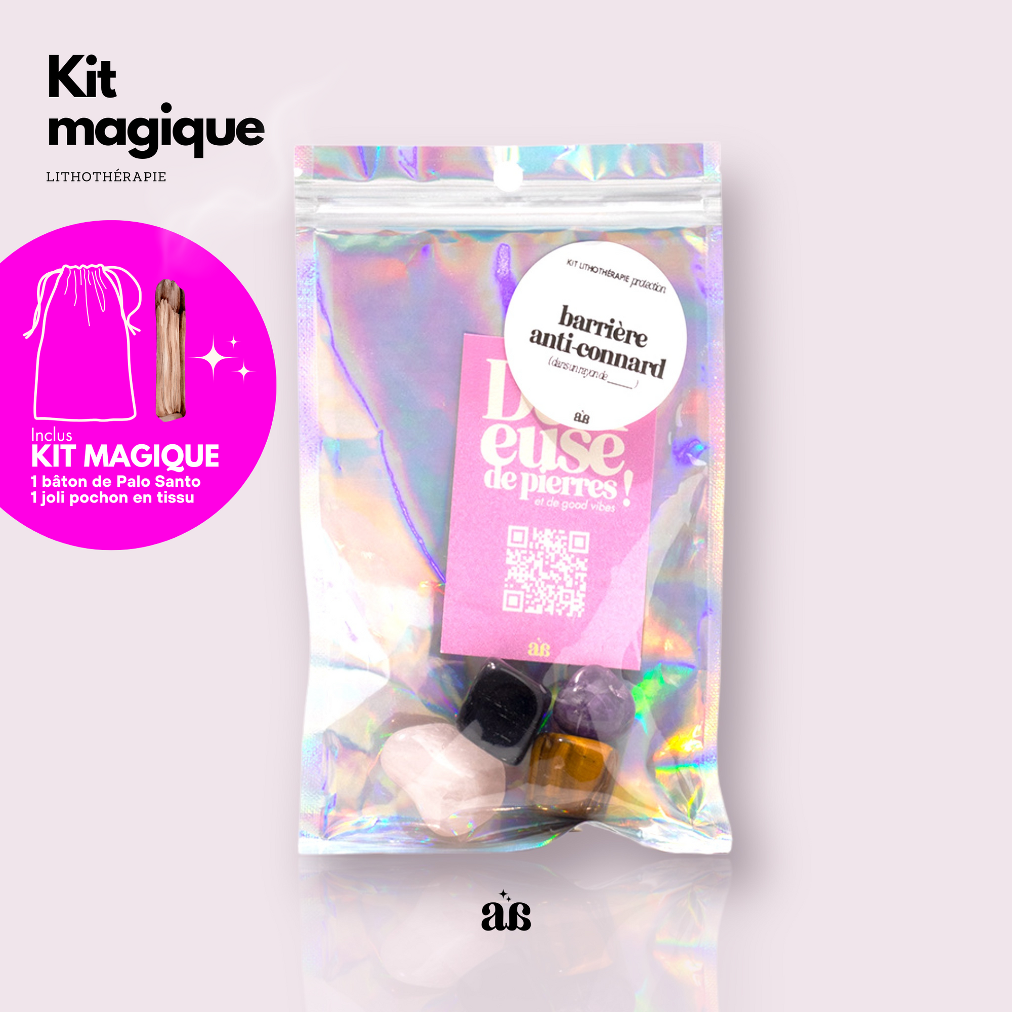Kit BARRIÈRE ANTI-CONNARD : Protège-toi des énergies négatives 💥🛡️😈