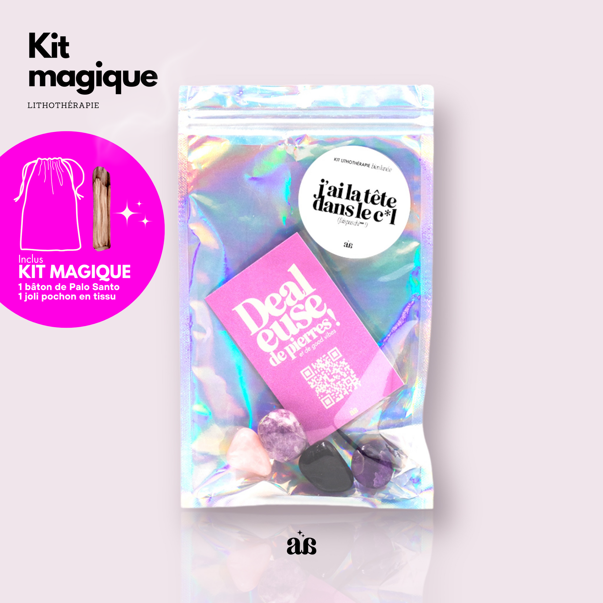 Kit J'AI LA TETE DANS LE C*L 💤🧘💖
