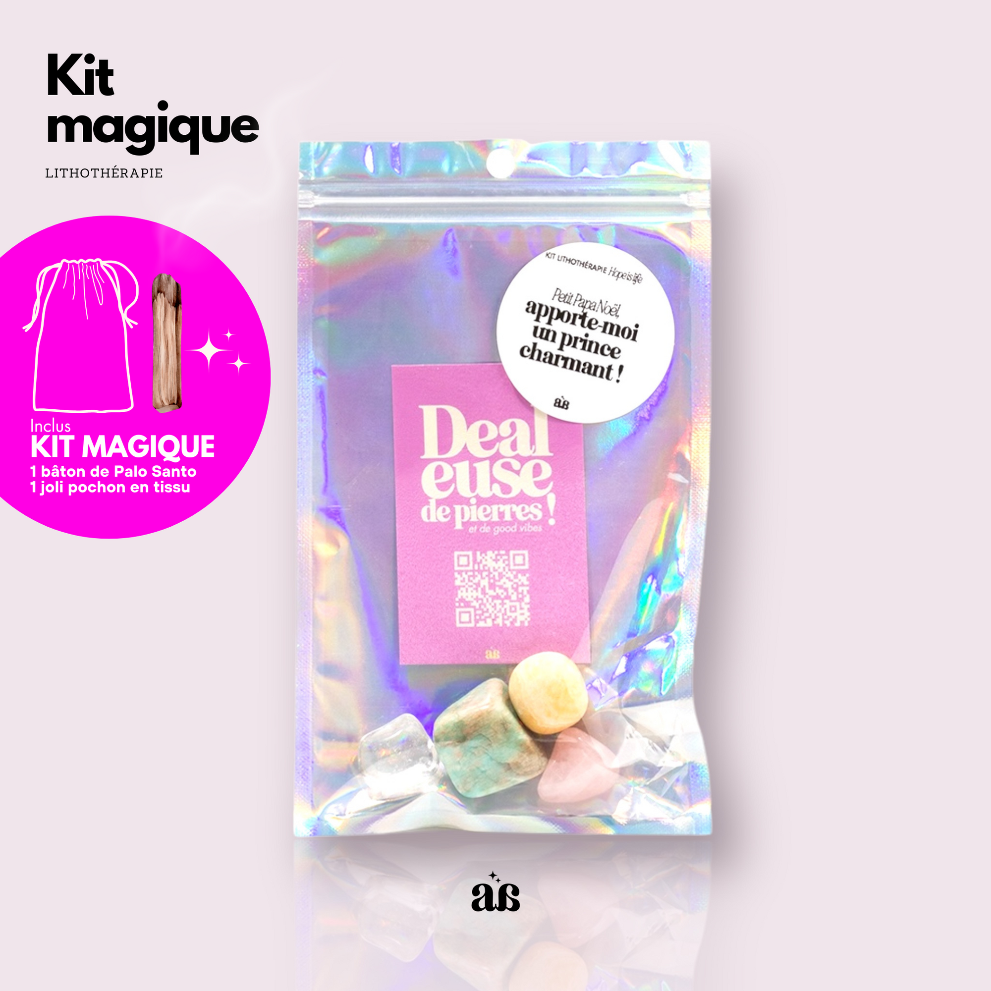 Kit PETIT PAPA-NOEL, APPORTE-MOI UN PRINCE CHARMANT 🎄❤️✨