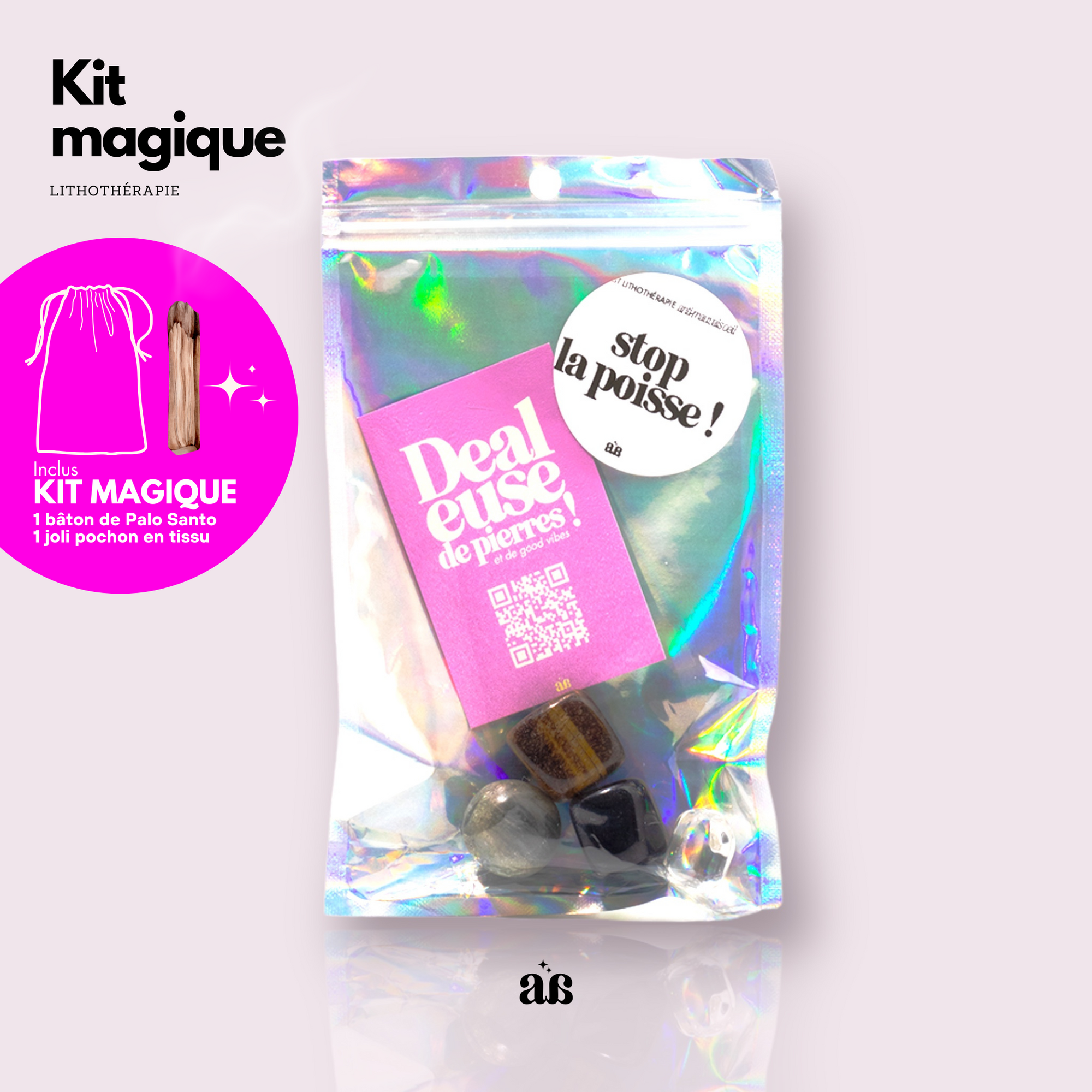 Kit STOP LA POISSE 🍀⚡️🔮