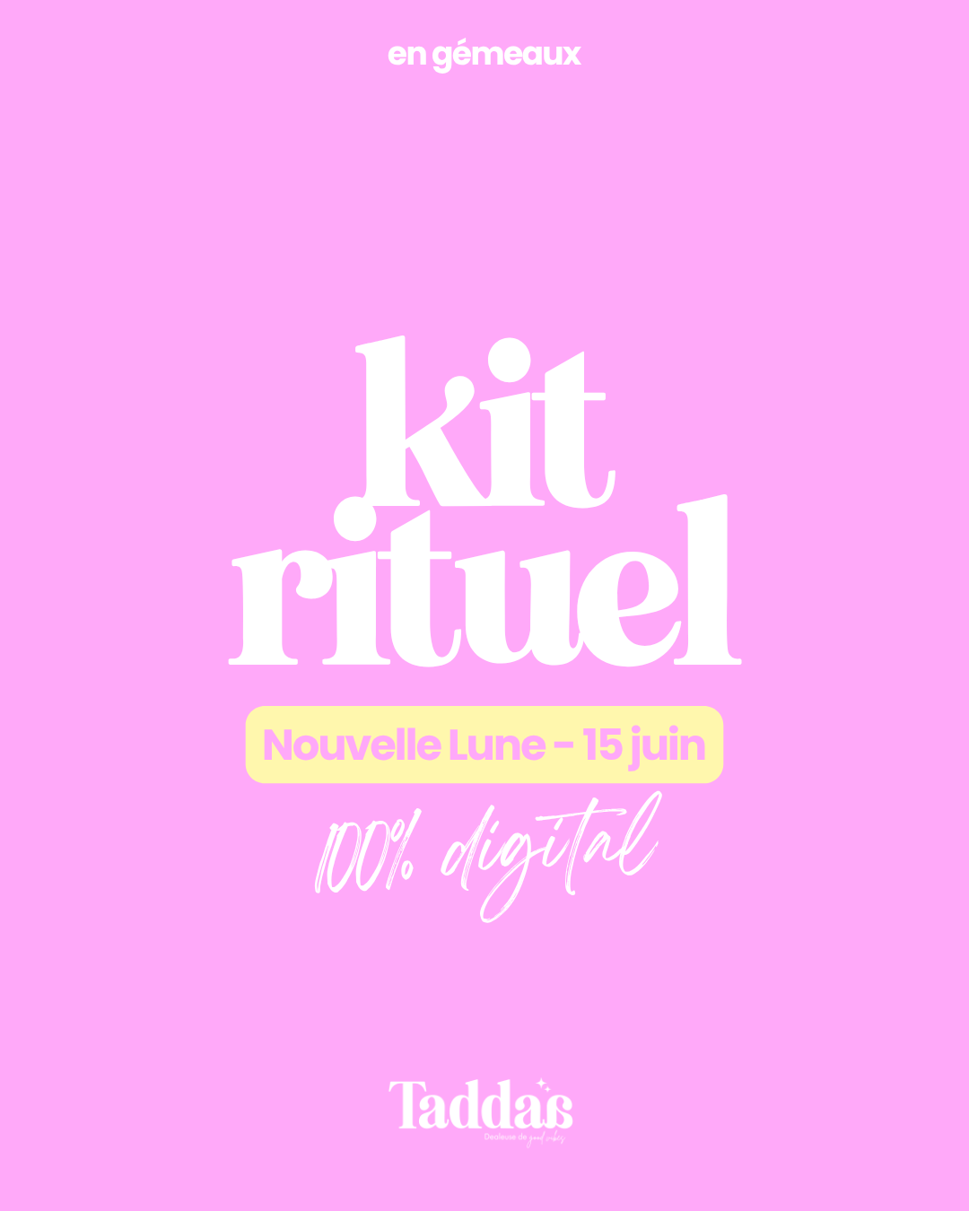 👉 Rituel Nouvelle Lune en Gémeaux 100% digital
