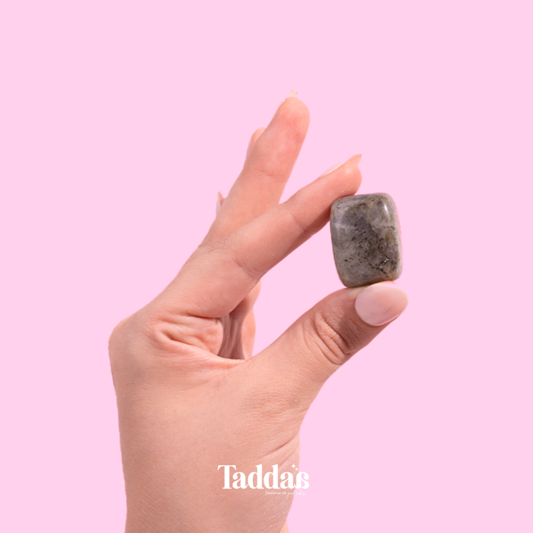 Pierre labradorite - J’absorbe tout, même les vibes de la voisine 😏