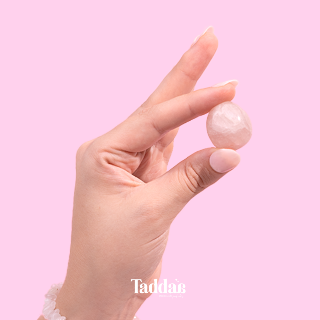Pierre quartz rose - J’ai encore oublié de m’aimer 💗