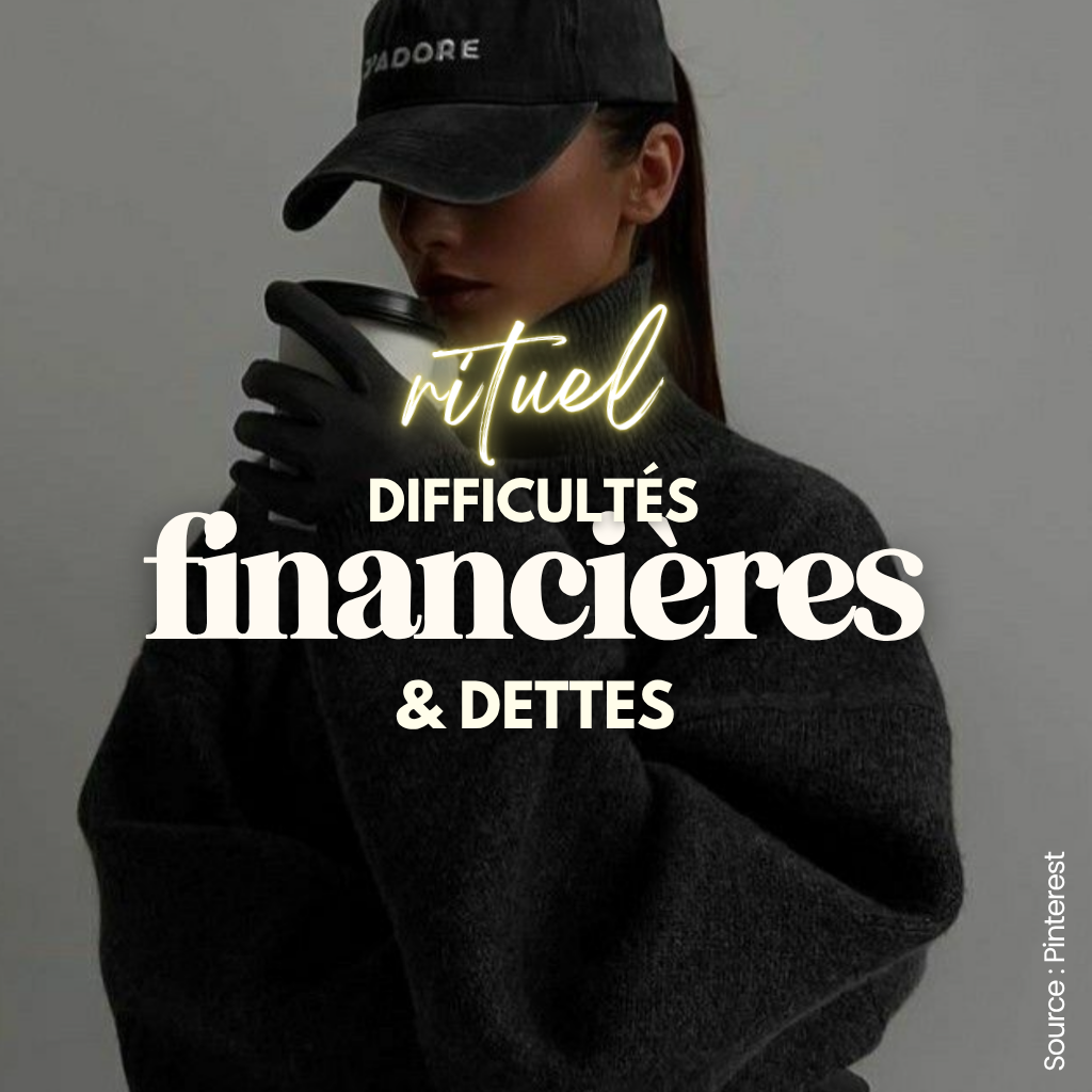 💸✨ RITUEL DIFFICULTÉS FINANCIÈRES & DETTES