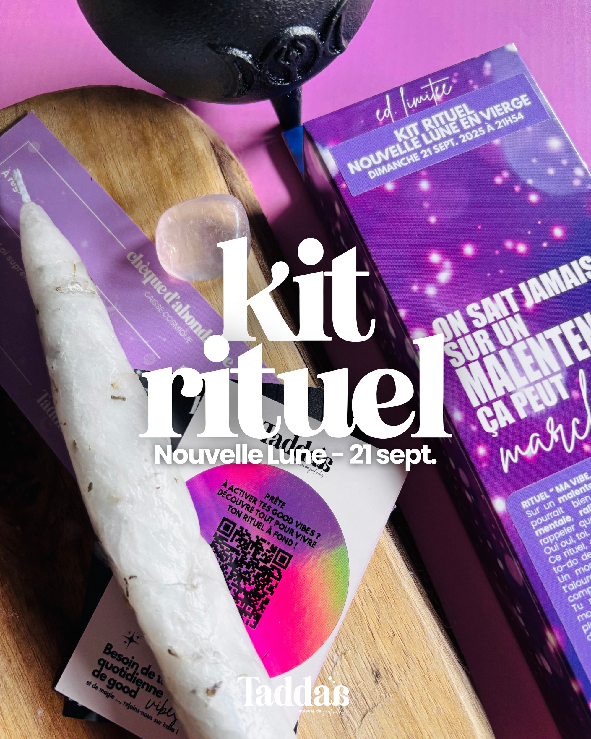 🌕✨ Rituel Nouvelle Lune en Vierge – 21 septembre 2025
