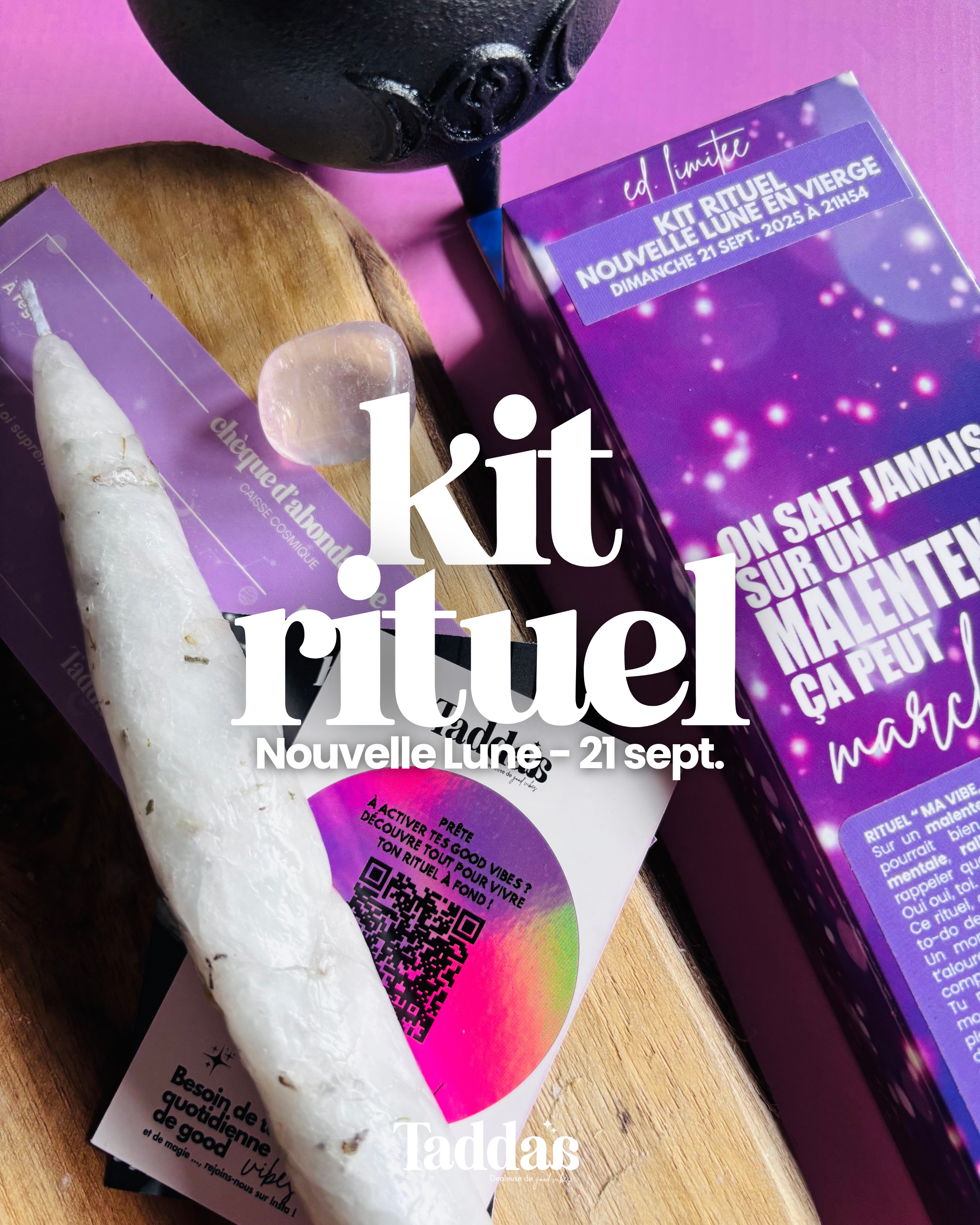 🌕✨ Rituel Nouvelle Lune en Vierge – 21 septembre 2025